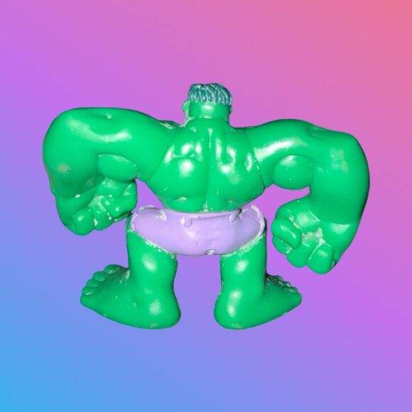 2006 Super Hero Squad Hulk & Gray Hulk Figures 2.5” B2 - Picture 5 of 8